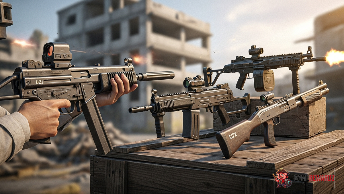 Best PUBG Mobile Guns for Short Range